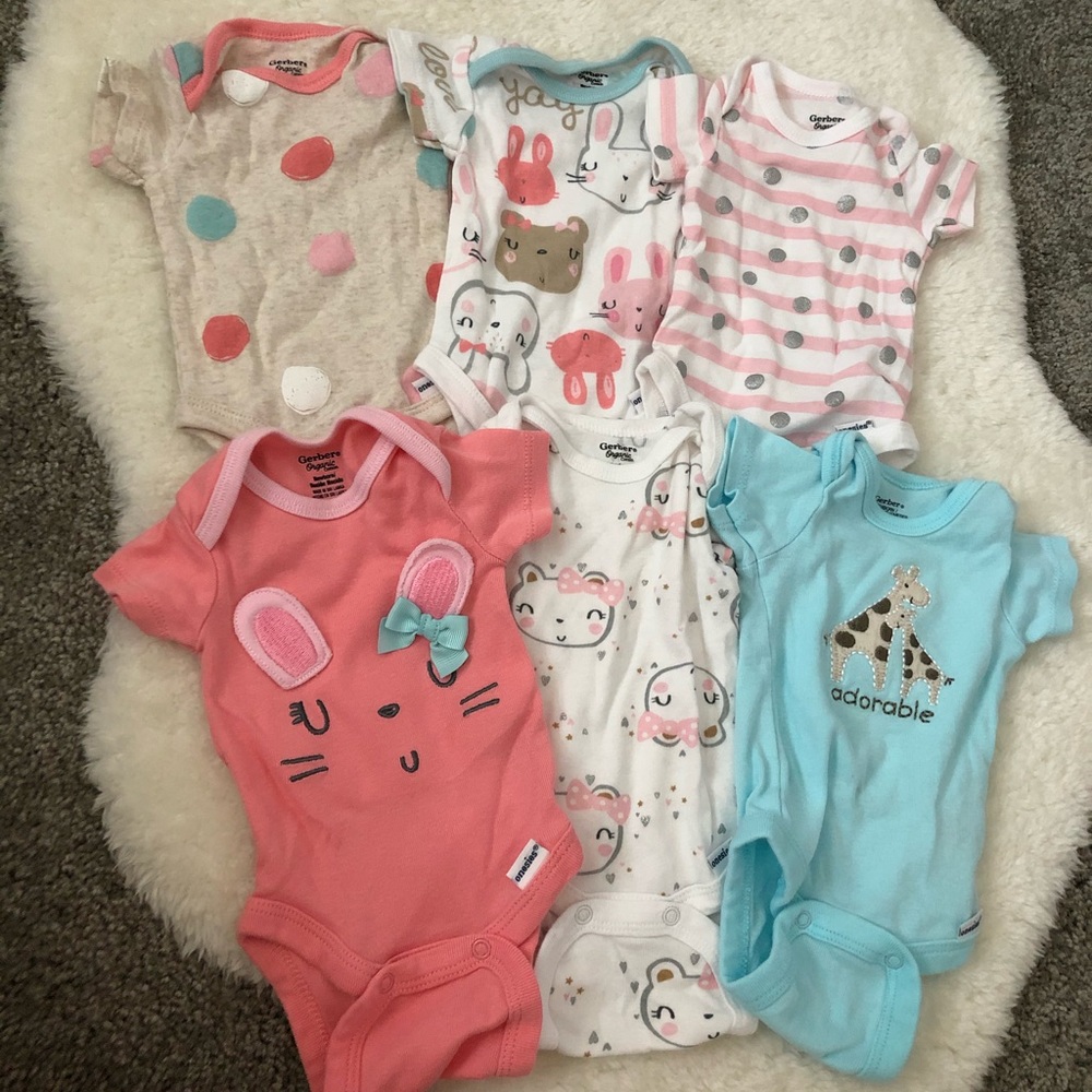 Gerber Organic Cotton Onesies